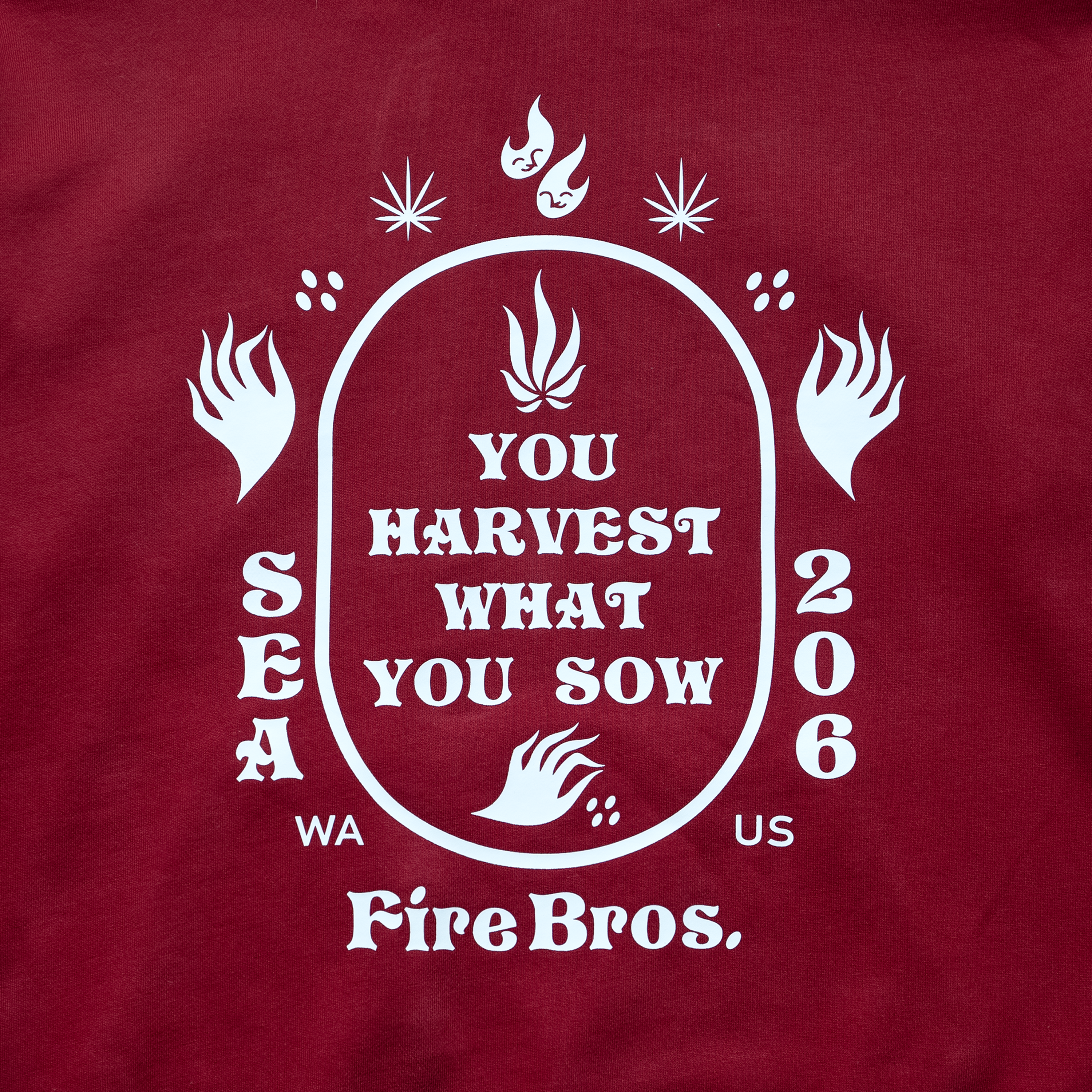 Harvest Hoodie Maroon