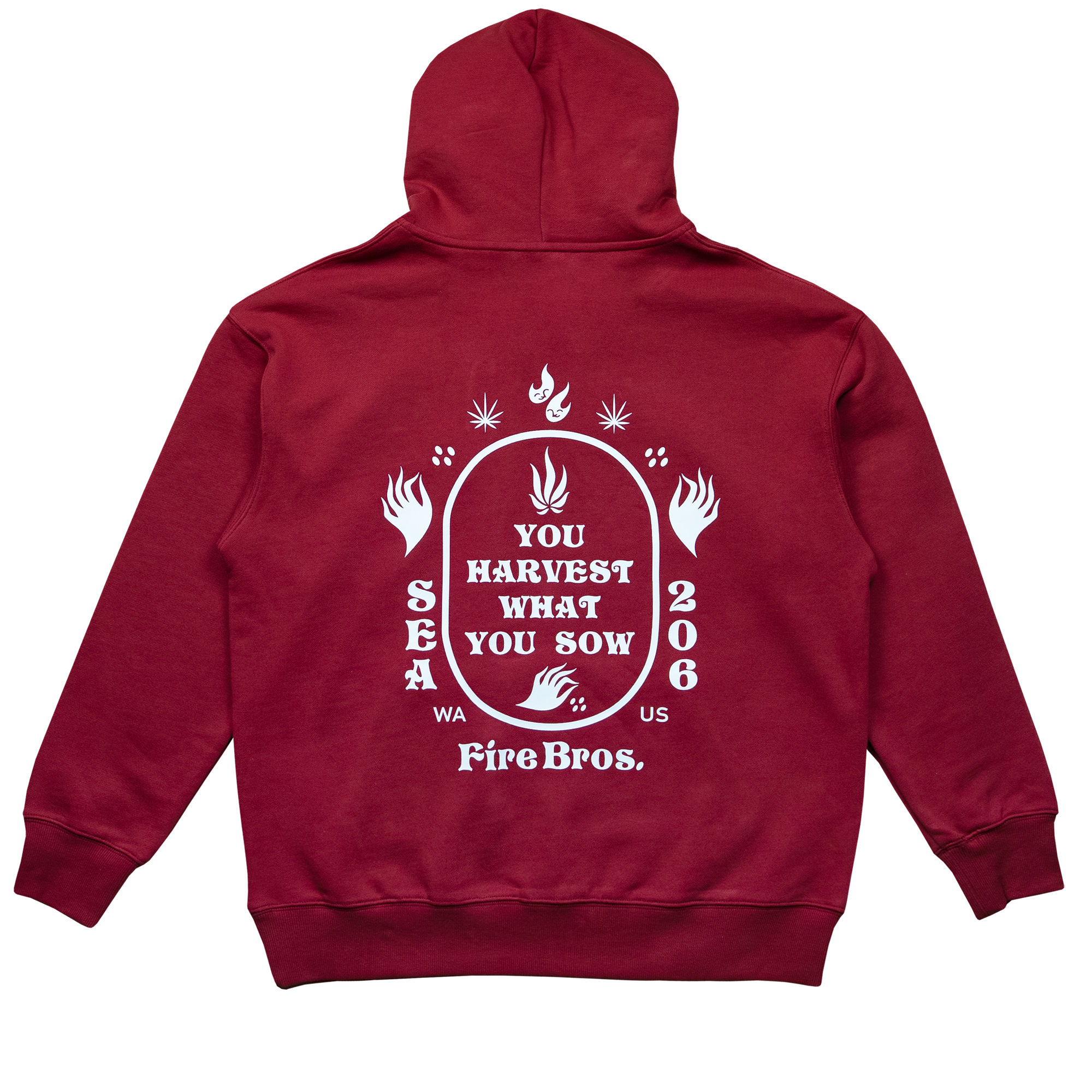 Harvest Hoodie Maroon
