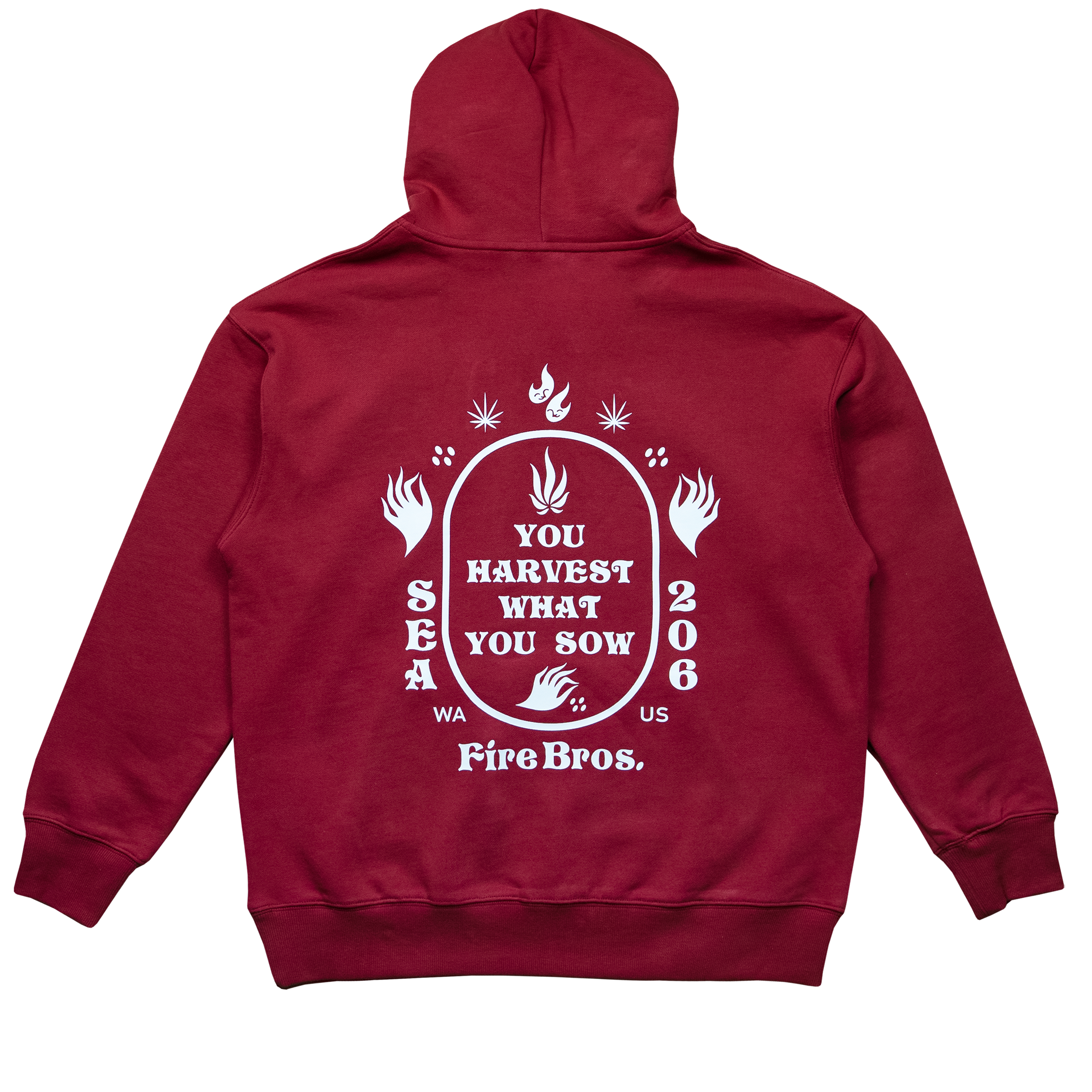 Harvest Hoodie Maroon
