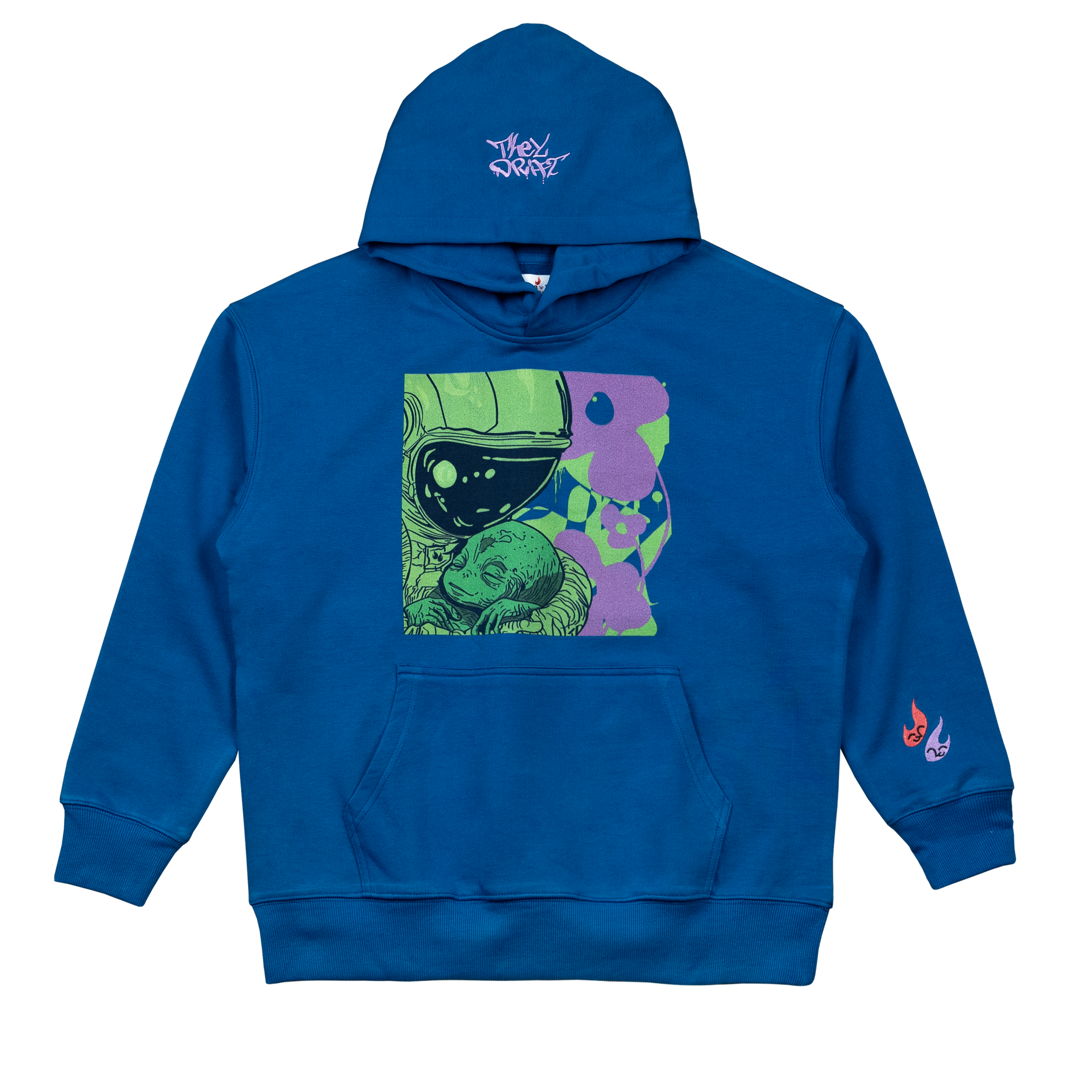 They Drift Hoodie Dark Royal