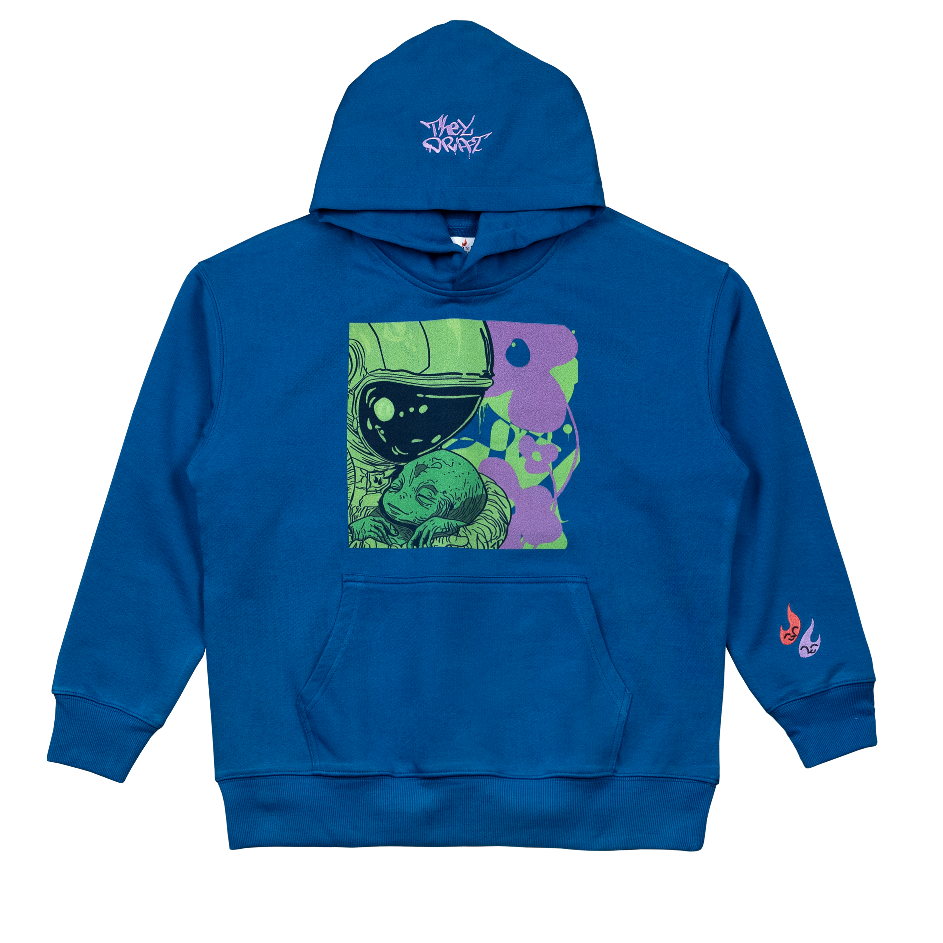 They Drift Hoodie Dark Royal