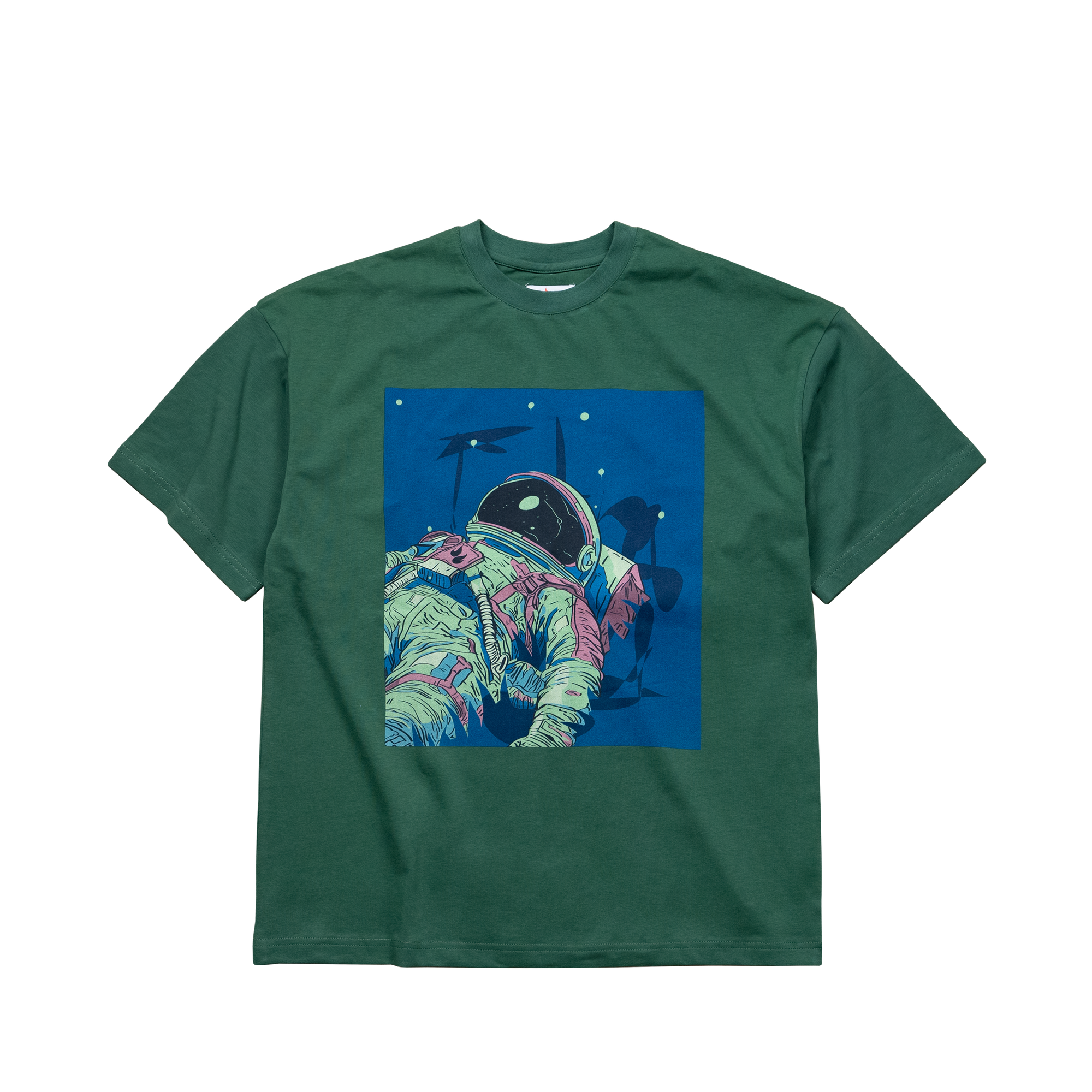 They Drift Tee Shirt Dark Green