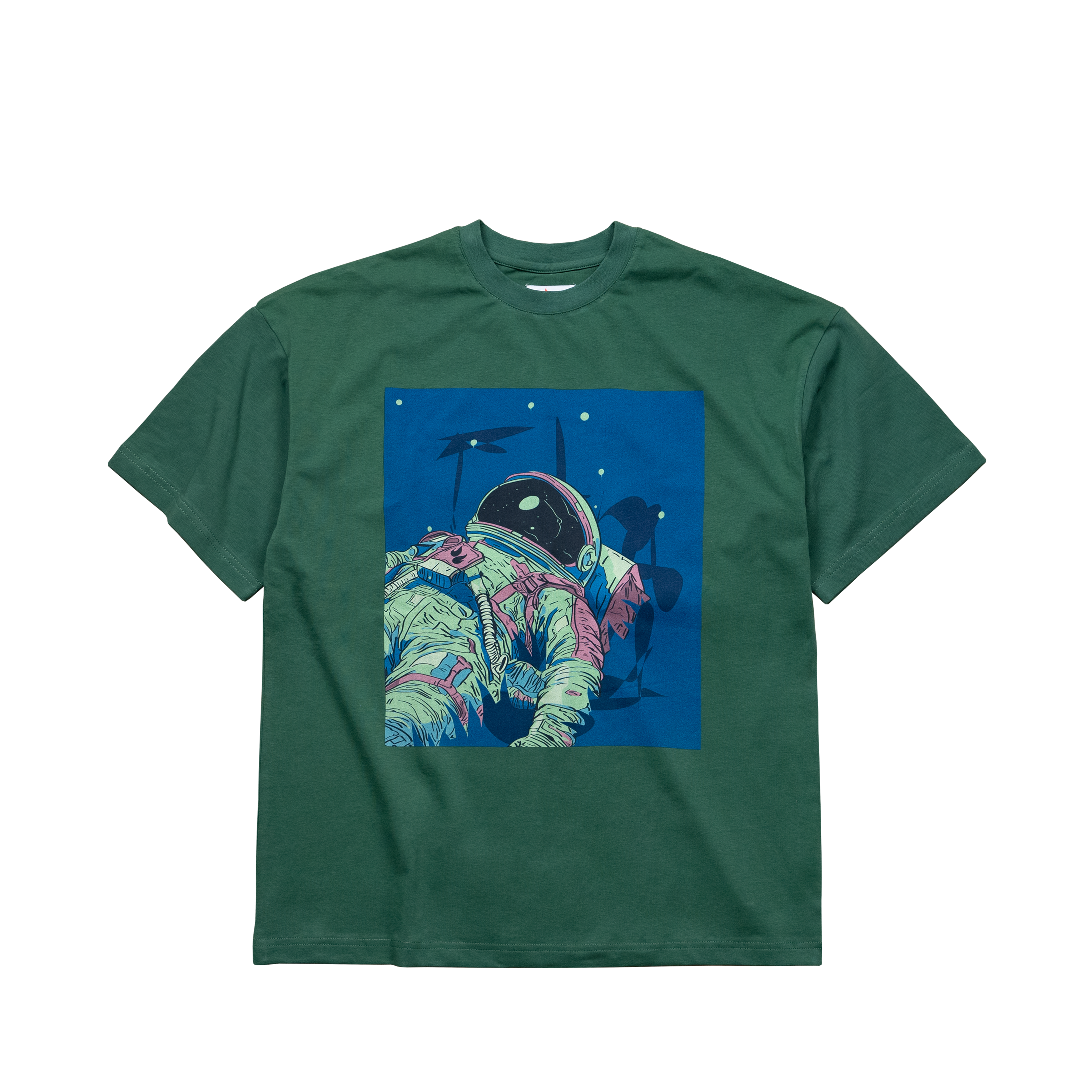 They Drift Tee Shirt Dark Green