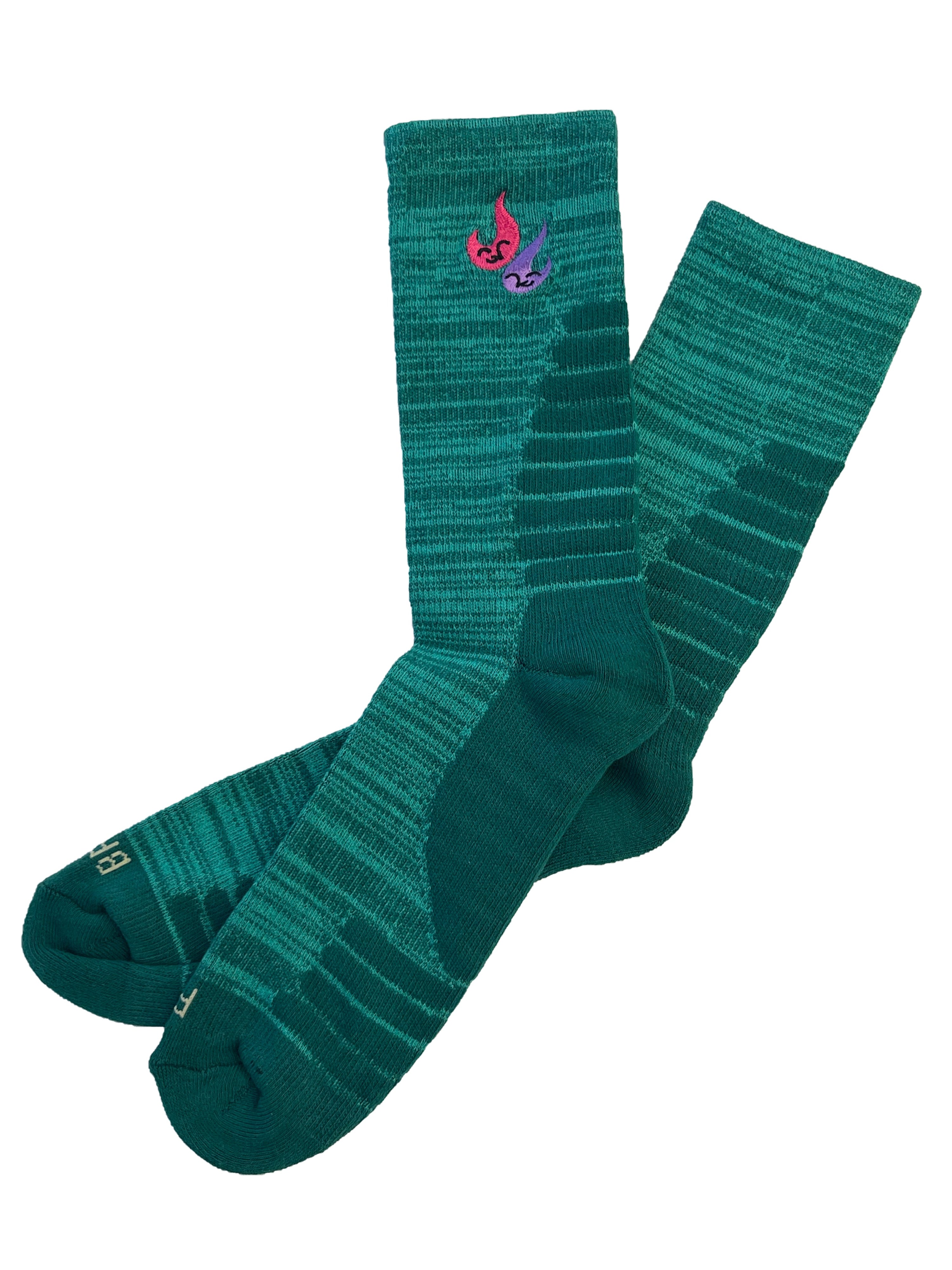 Embroidered Blazer Socks